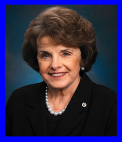 US Senator for CA Dianne Feinstein